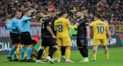 الاتحاد الأوروبي يعلن اعتبار منتخب رومانيا فائزاً في مباراة كوسوفو بدوري أمم أوروبا